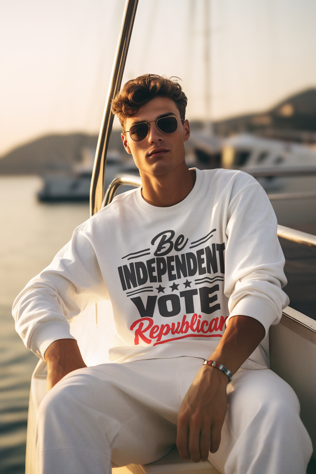 Unisex Political Statement Sweatshirt
